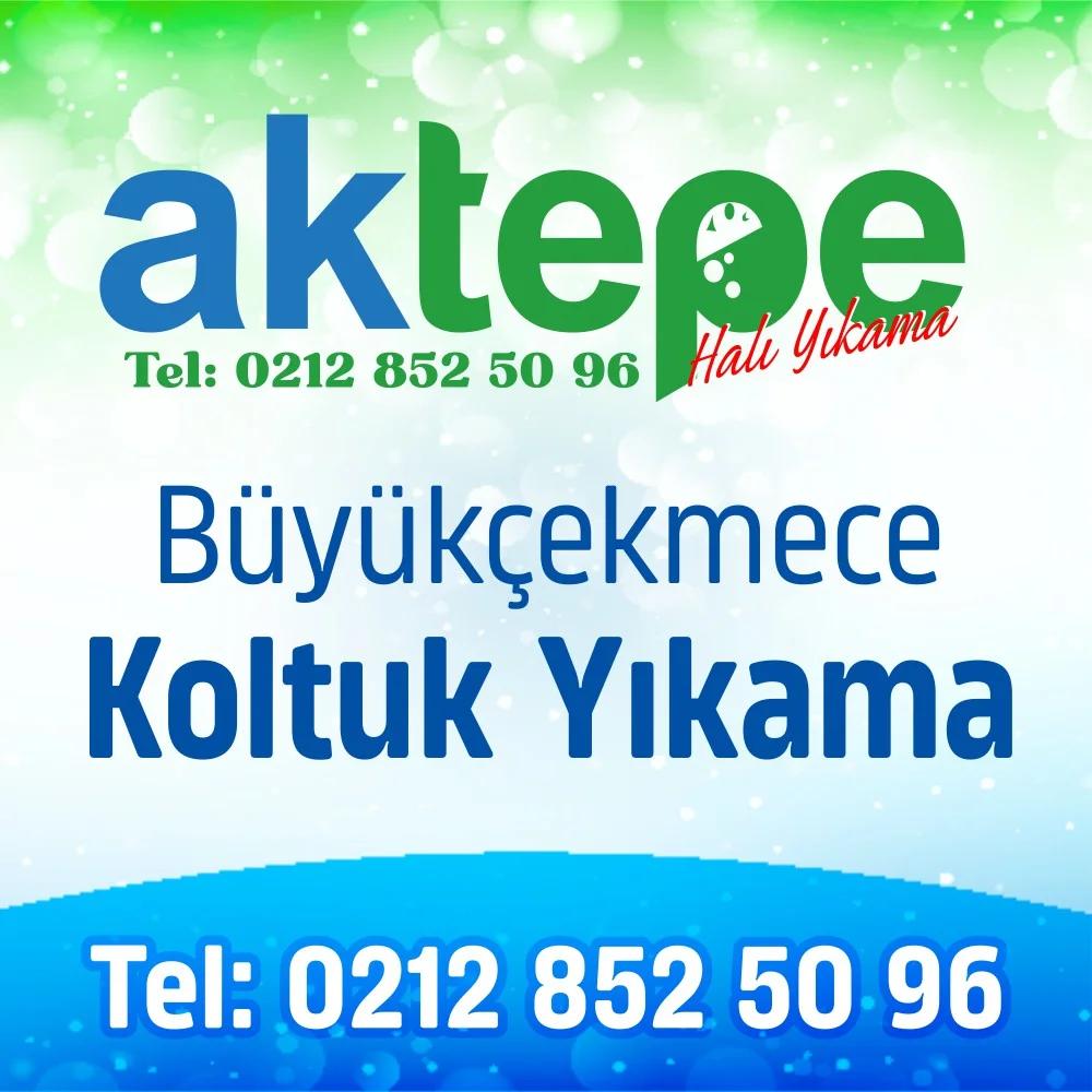 Büyükçekmece Koltuk Yıkama