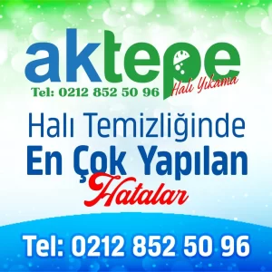 Halı Temizliğinde En Çok Yapılan Hatalar